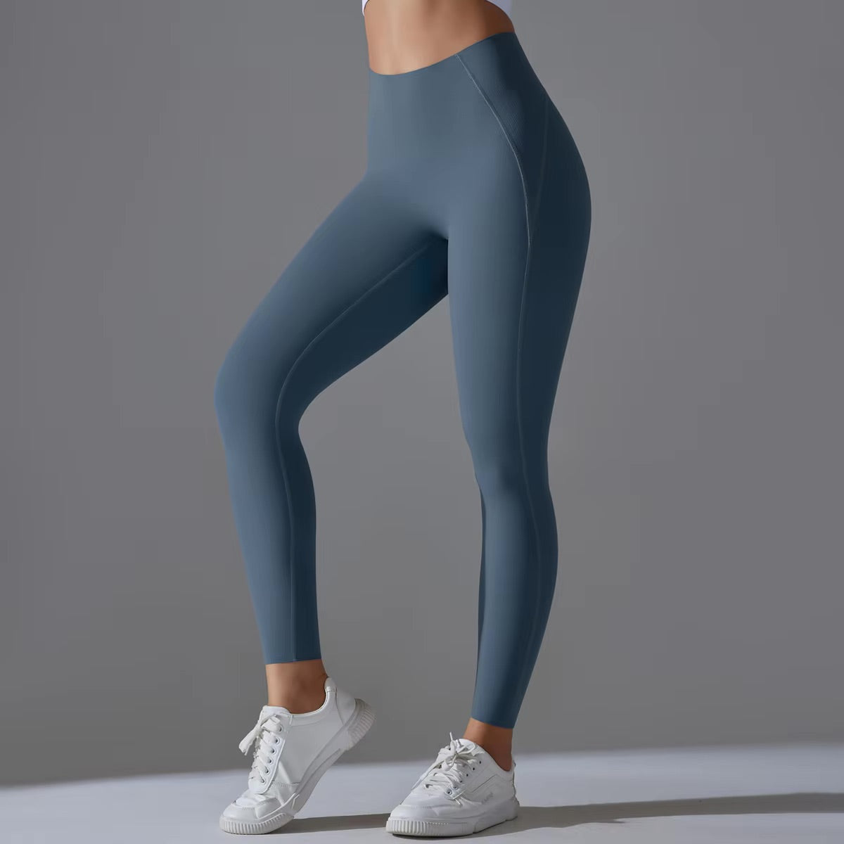 Legging taille haute | Bleu