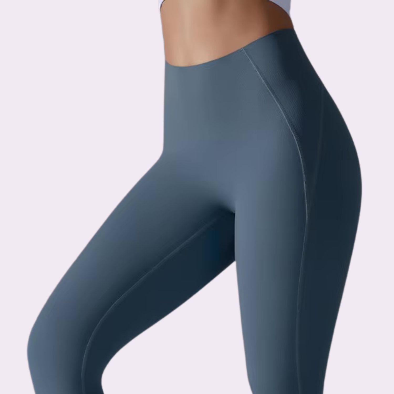 Legging taille haute | Bleu