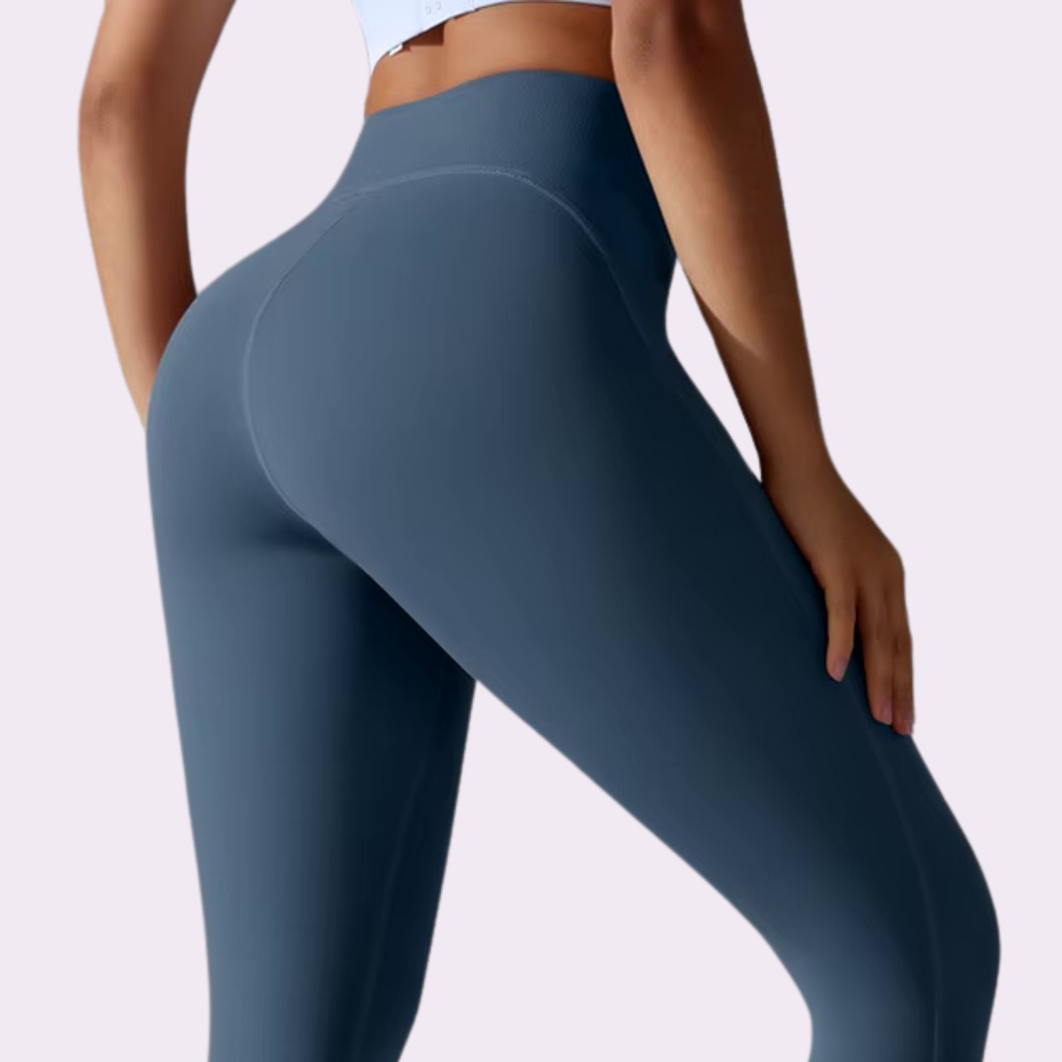 Legging taille haute | Bleu